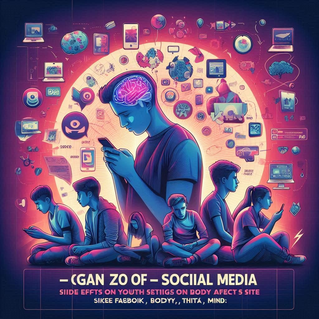 Youth running social media