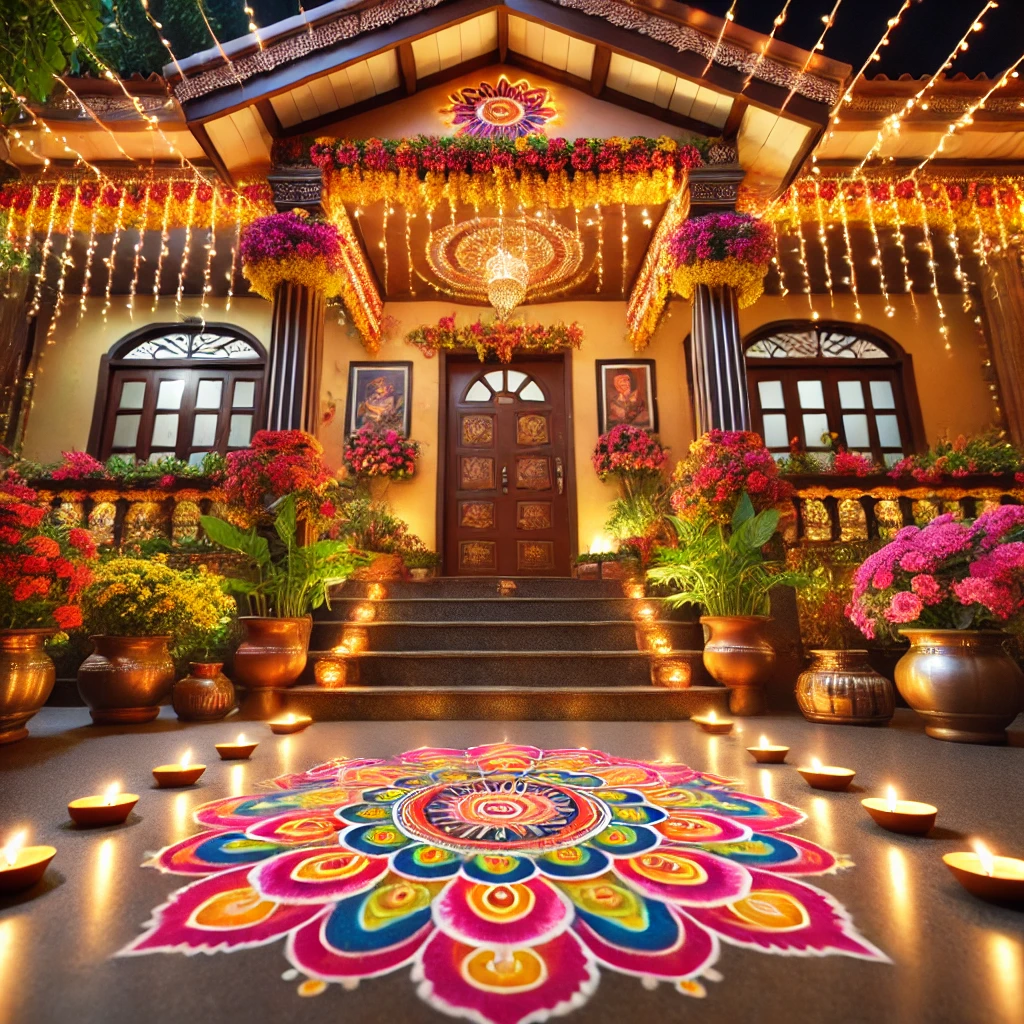 दीपावली का प्रारंभ घर की सफाई से होता है।